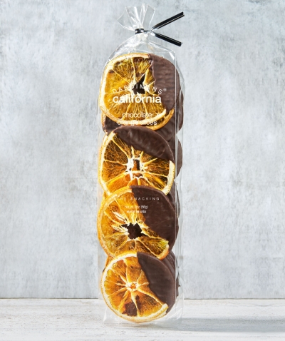 Crispy Dark Chocolate Orange Slices | Gift